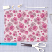 Papier Mousseline Gerbera rose Daisies sac cadeau floral stuffeuse (Artisanat)