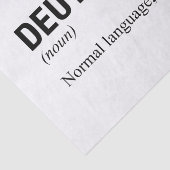PAPIER MOUSSELINE GERMAN (Détail)