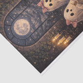 Papier Mousseline Ghostly Tea Time (Détail)