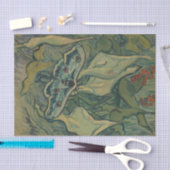 Papier Mousseline Giant Peacock Moth (1889) par Vincent van Gogh (Artisanat)