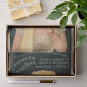 Papier Mousseline Gingembre victorien Tonic Ad Ephemera artisanat (Cadeau)