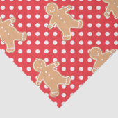 Papier Mousseline Gingerbread Homme Cookie (Détail)