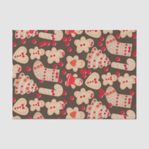 Papier Mousseline Gingerbread Man Cookies Holiday Cookies Fun Party