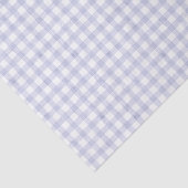 Papier Mousseline Gingham Bleu Aquarelle (Détail)