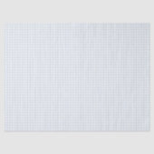 Papier Mousseline Gingham Classique de Printemps | Bleu Poudre (Recto)