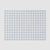 Papier Mousseline Gingham Pastel Moderne (Recto)