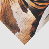 Papier Mousseline Girafe d'art (Détail)