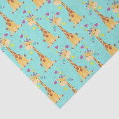 Papier Mousseline Giraffe Anniversaire de enfant Party Cute (Détail)