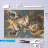 Papier Mousseline Giraffe de Steampunk (Artisanat)