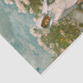 Papier Mousseline Girl and Laurel par Winslow Homer (Détail)