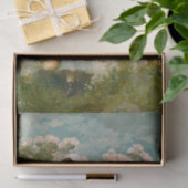 Papier Mousseline Girl and Laurel par Winslow Homer (Cadeau)