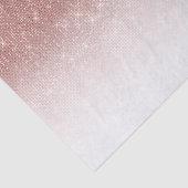 Papier Mousseline Girl Faux Rose  Parties scintillant de séquence or (Détail)