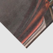 Papier Mousseline Girl Reading a Letter à Open Window, Vermeer (Détail)