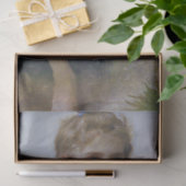 Papier Mousseline Girl Sewing, Bouguereau (Cadeau)