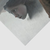 Papier Mousseline Girl with clouds (Détail)