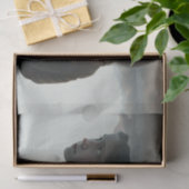 Papier Mousseline Girl with clouds (Cadeau)