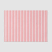 Papier Mousseline Girly Pink Stripes Birthday (Recto)