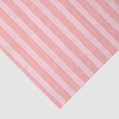 Papier Mousseline Girly Pink Stripes Birthday (Détail)