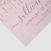 Papier Mousseline Girly Rose Parties scintillant Drift Petite entrep (Détail)