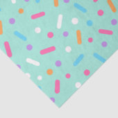 Papier Mousseline Glacage de la menthe et arrosage de la beigne  (Détail)