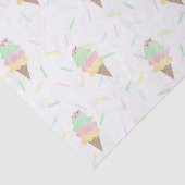 Papier Mousseline Glace à l'aquarelle et fête de Sprinkle (Détail)