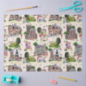 Papier Mousseline Glace Country Fair (Artisanat)