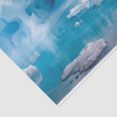 Papier Mousseline Glace en Antarctique (Détail)
