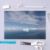 Papier Mousseline Glace flottante en Antarctique (Artisanat)