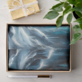 Papier Mousseline Glacier Bloom Ice Fairy Winter Fantasy Decoupage  (Cadeau)