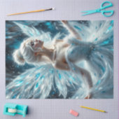Papier Mousseline Glacier Queen Frost Fairy Winter Decoupage Paper (Artisanat)