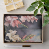 Papier Mousseline Gladiolus Botanique En Aquarelle (Cadeau)