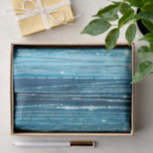 Papier Mousseline Glam Aqua Sparkle Stripes (Cadeau)