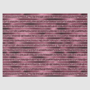 Papier Mousseline Glam Burgundy Rouge Rose Blush Parties scintillant