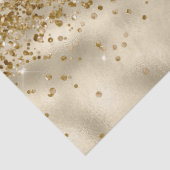 Papier Mousseline Glam Girly Gold Glitzy Parties scintillant Sparkle (Détail)