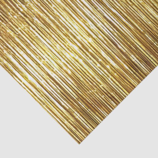 Papier Mousseline Glam Gold Glitzy Sparkhe Stripes (Détail)