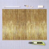 Papier Mousseline Glam Gold Glitzy Sparkhe Stripes (Artisanat)