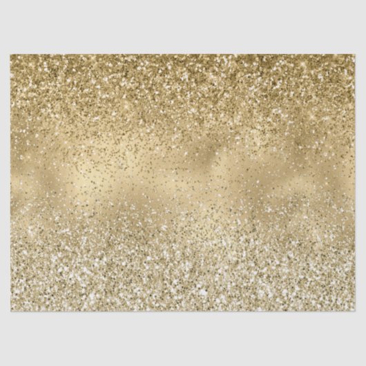 Papier Mousseline Glam Gold Glitzy Sparkle Parties scintillant      (Recto)