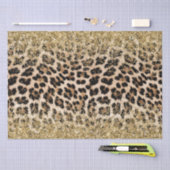 Papier Mousseline Glam Gold Parties scintillant crème Parties scinti (Artisanat)