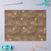 Papier Mousseline Glam Honeycomb Series Design #13 (Artisanat)