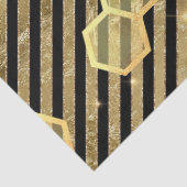Papier Mousseline Glam Honeypeb Series Design #18 Tissu Paper (Détail)