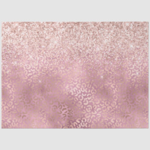Papier Mousseline Glam Pink Glitzy Parties scintillant Empreinte de 