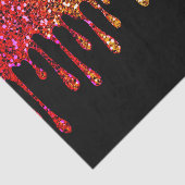 Papier Mousseline Glam Rasta Rainbow Parties scintillant Drivers Par (Détail)