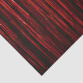 Papier Mousseline Glam Red Glitzy Mariage (Détail)