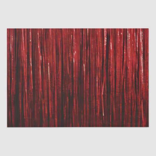 Papier Mousseline Glam Red Glitzy Mariage (Recto)