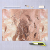 Papier Mousseline Glam Rose Gold Foil (Artisanat)