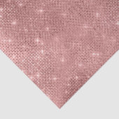 Papier Mousseline Glam Rose Gold Sparkle (Détail)