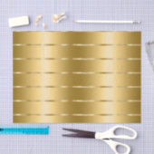 Papier Mousseline Glam Ruban Doré Baby Shower (Artisanat)