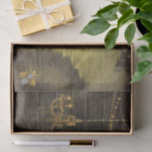 Papier Mousseline Glam rustique Tournesol Pays (Cadeau)