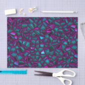 Papier Mousseline glamstone nocturne : (Artisanat)