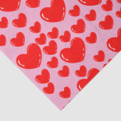 Papier Mousseline glass hearts (Détail)